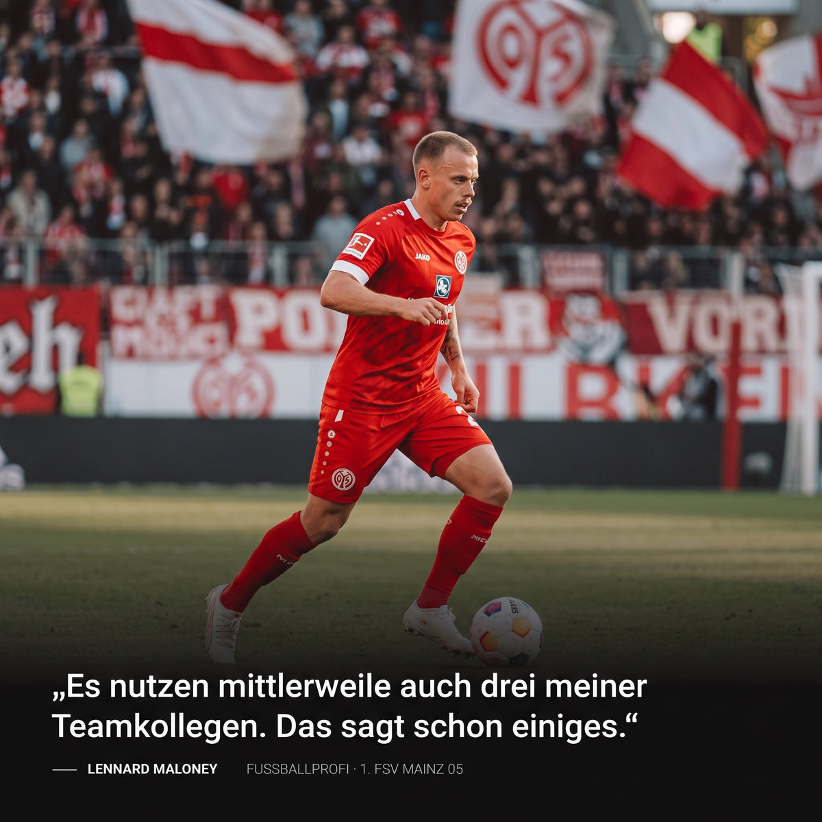 Lennard Maloney – „Es nutzen mittlerweile auch drei meiner Teamkollegen. Das sagt schon einiges.“