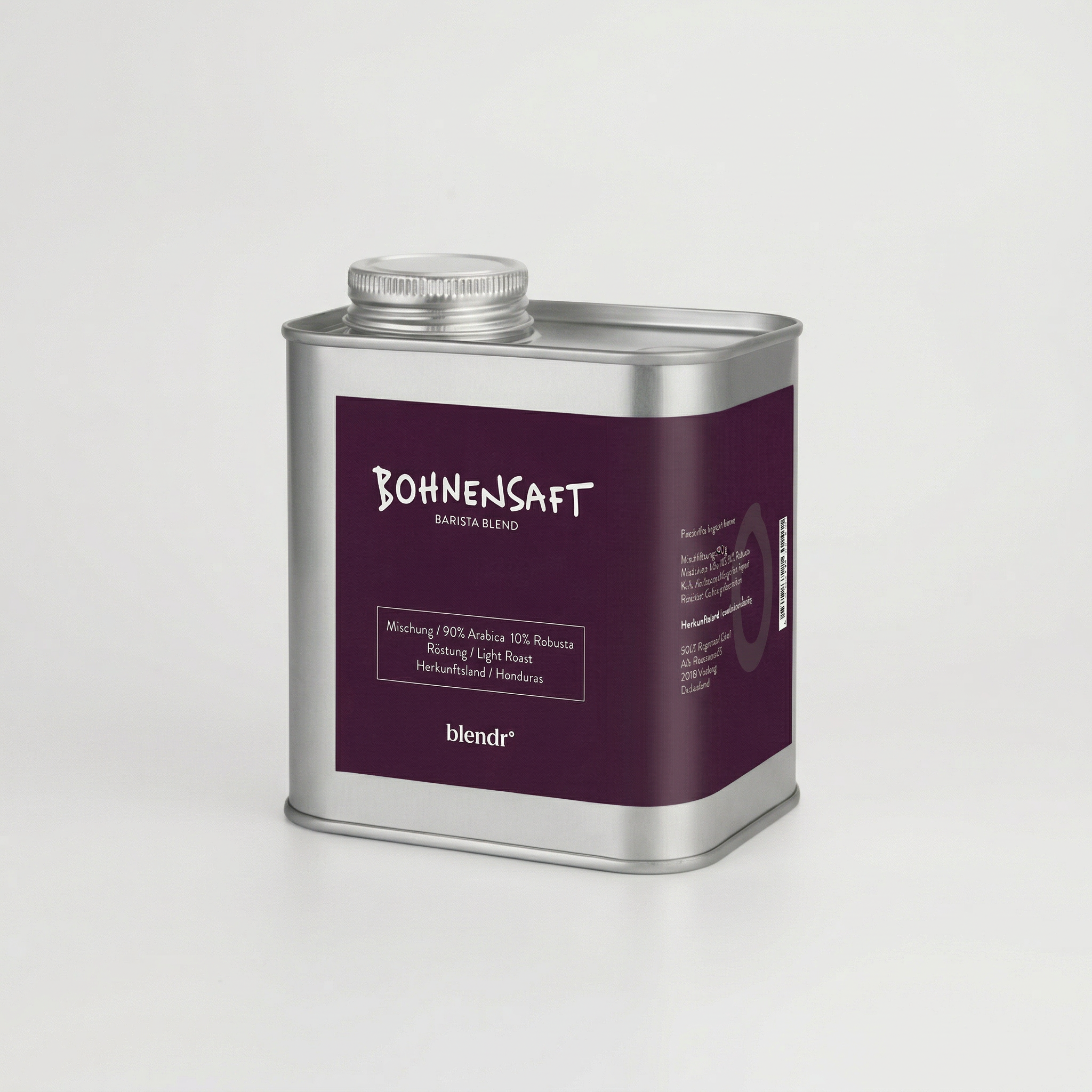 PRESALE Bohnensaft Dose 220g