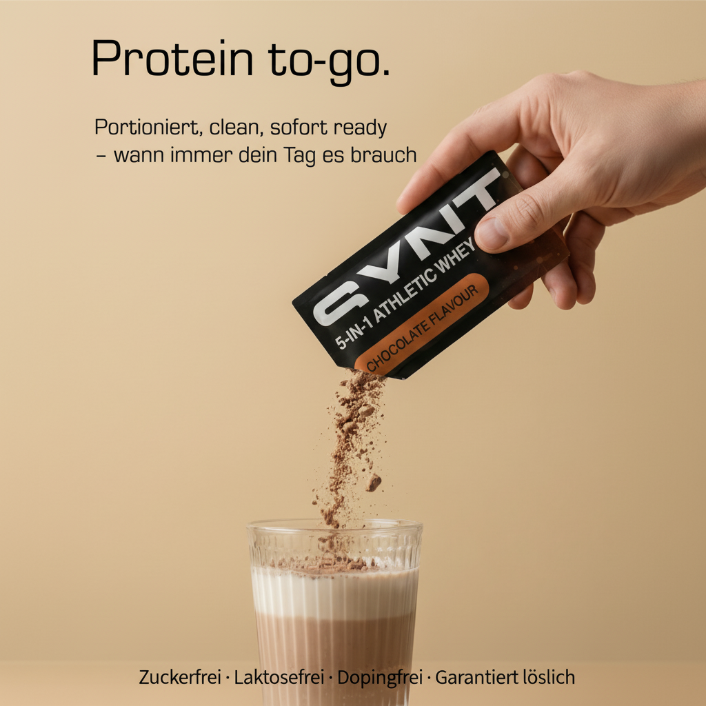 SYNT 5-in-1 Athletic Whey Schokolade Proben