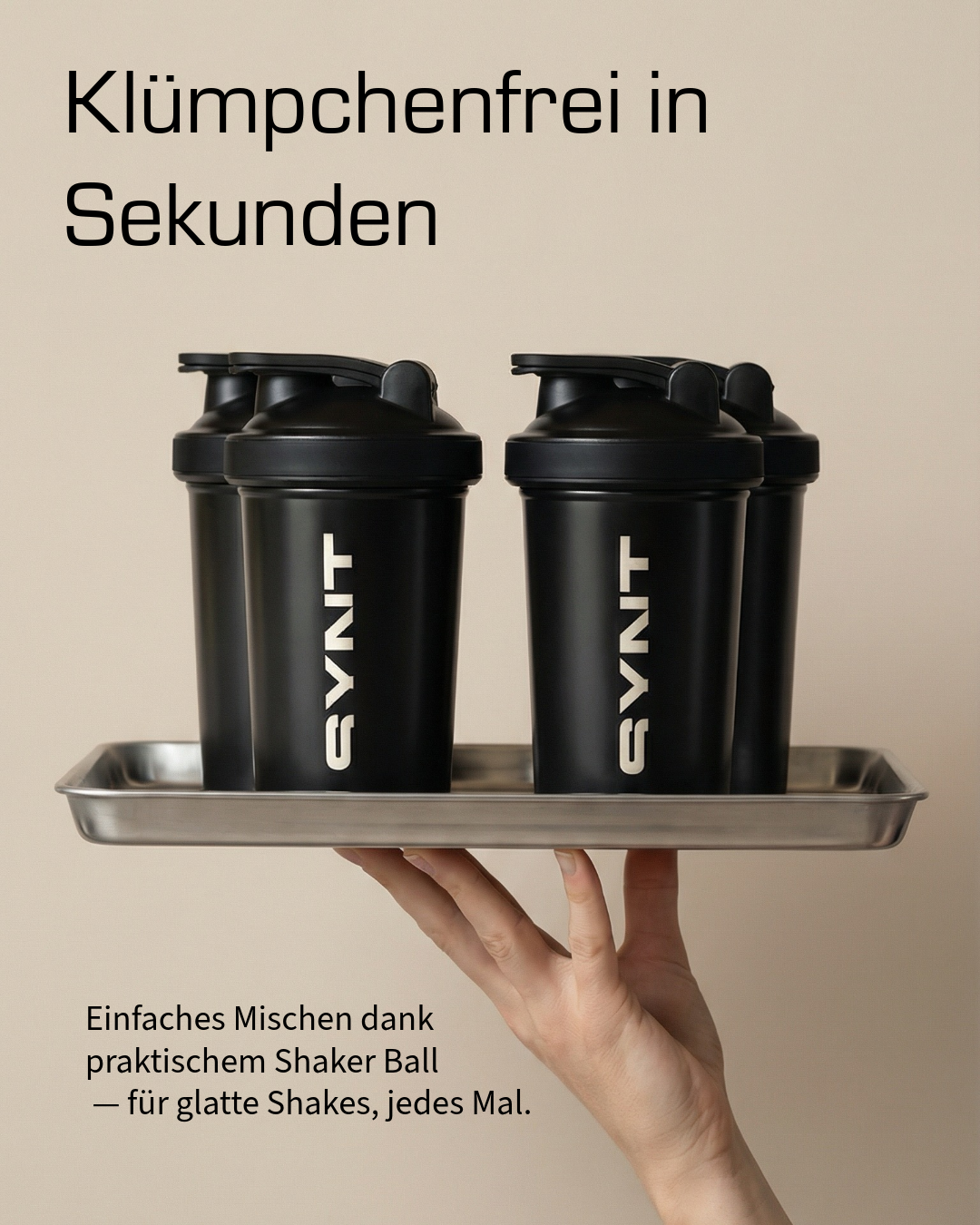 SYNT Edelstahl Shaker