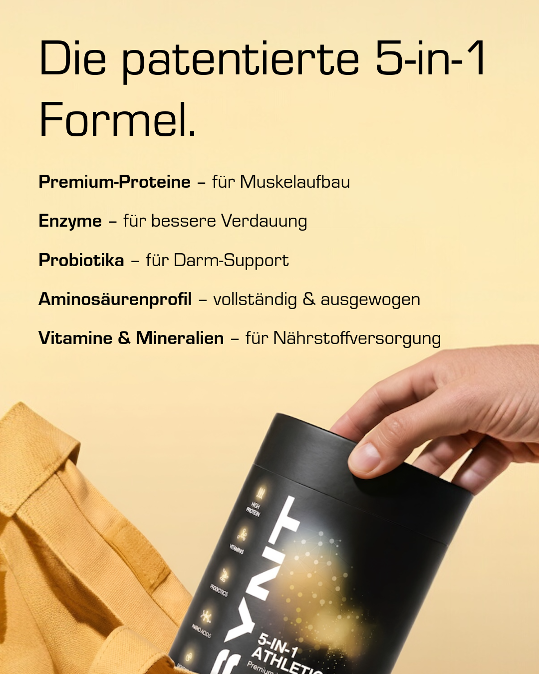 SYNT 5-in-1 Athletic Whey Vanille