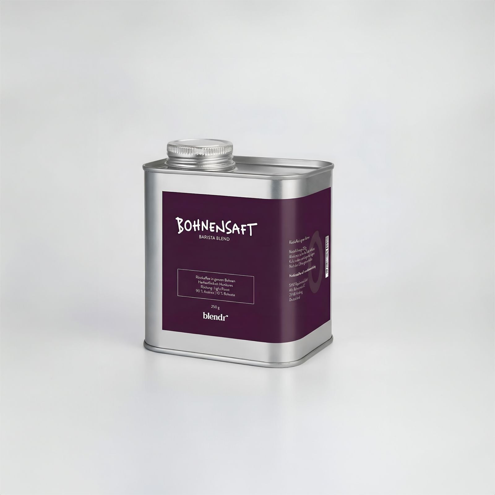 BOHNENSAFT – 220g Dose (Pre-Sale)